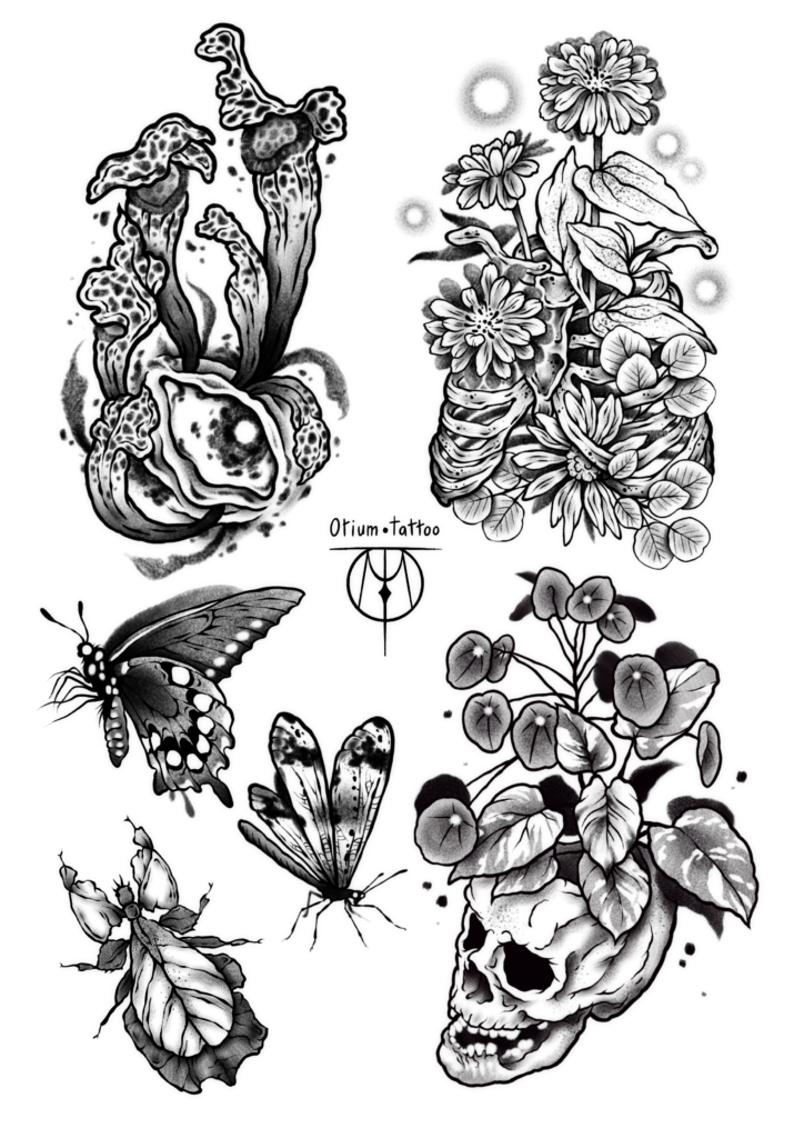 tatouage-otium-tattoo-flashs-nature-guests